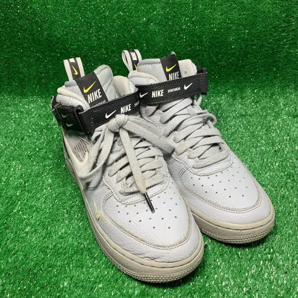 Nike Air Force 1 Mid LV8 GS Overbranding AV3803-001 Size 5Y